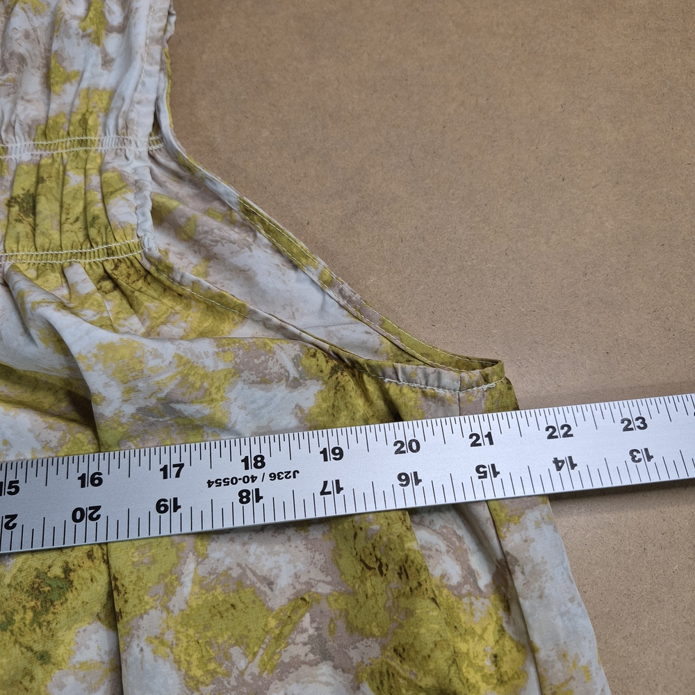 Joie Yellow and Cream Patterned Dress - Picture 4 of 7